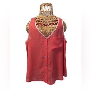 Margo & Sebastian Dress Tank Size Medium